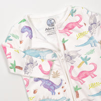 Dinosaur Zip-Up Sleepsuit