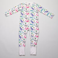 Dinosaur Zip-Up Sleepsuit