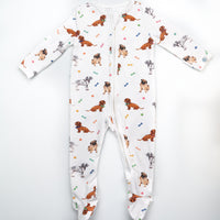 Popular Dogs Zip-Up Sleepsuit