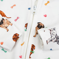 Dogs Zip Sleepsuit