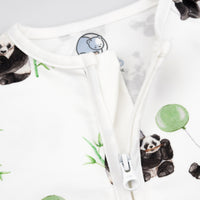 Panda Zip-Up Sleepsuit