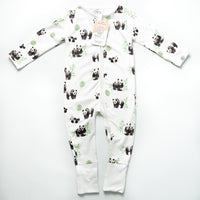 Panda Zip-Up Sleepsuit