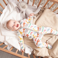 Safari Animals Zip Sleepsuit