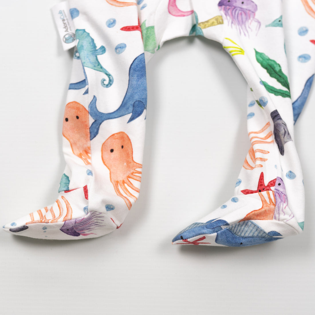Sea Life Zip-Up Sleepsuit