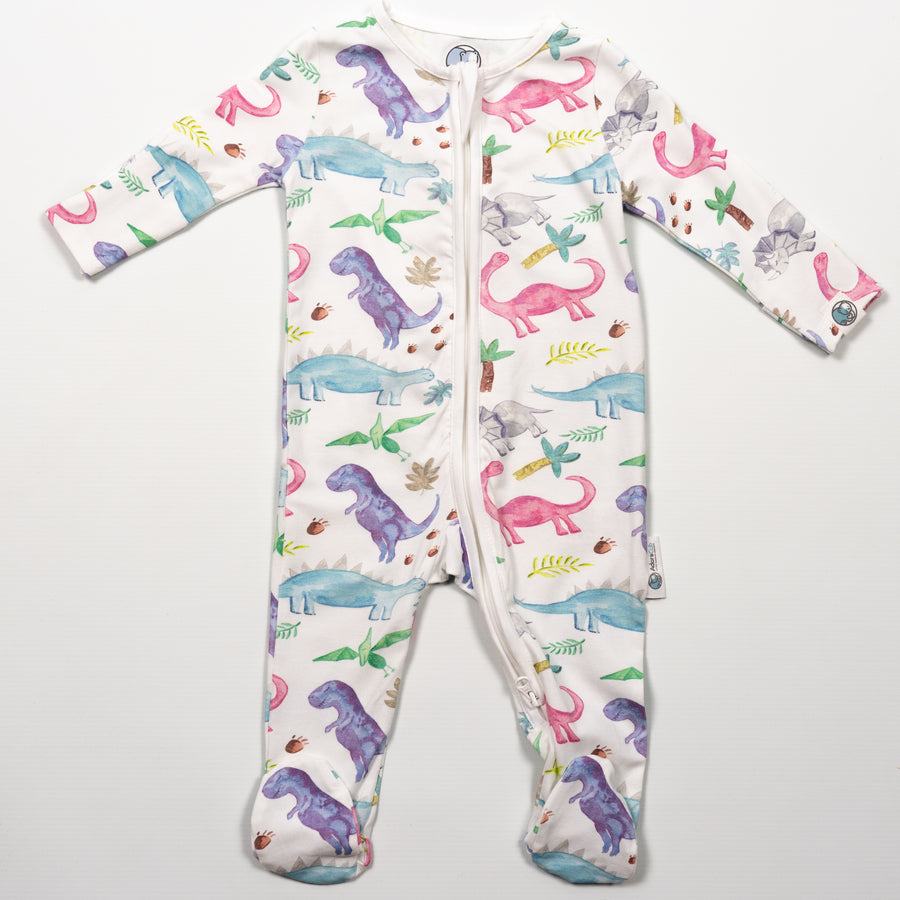 Dinosaur Zip-Up Sleepsuit