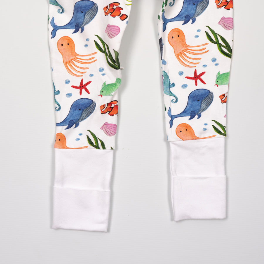 Sea Life Zip-Up Sleepsuit
