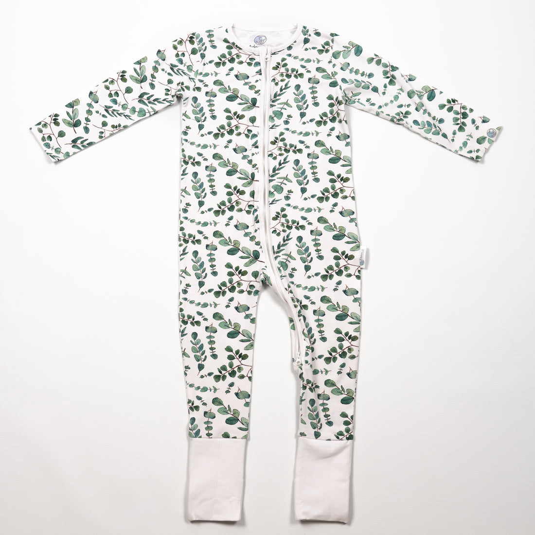 Eucalyptus Zip-Up Sleepsuit