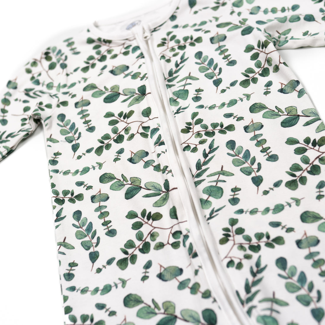 Eucalyptus Zip-Up Sleepsuit