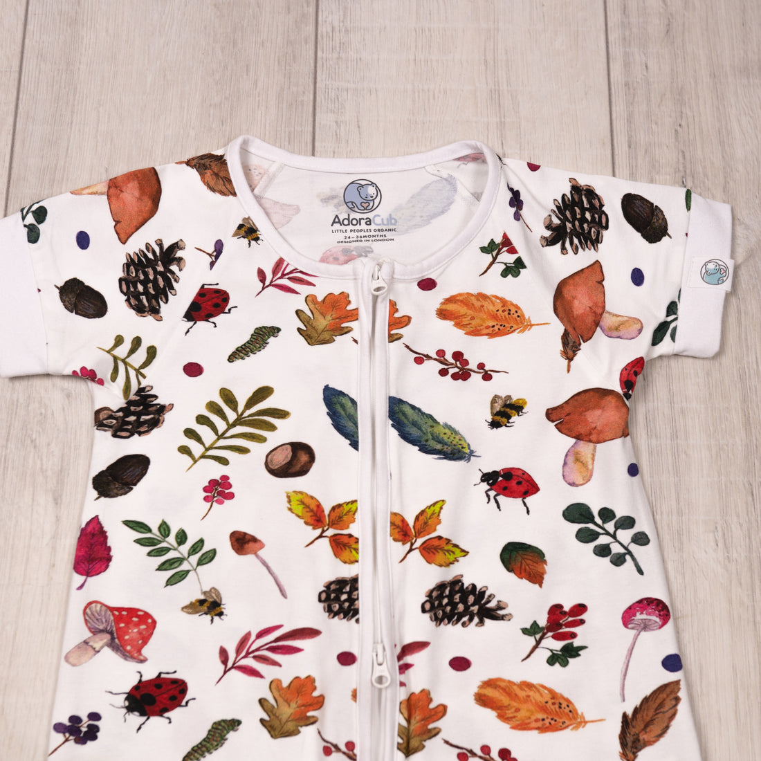Nature Zip Romper