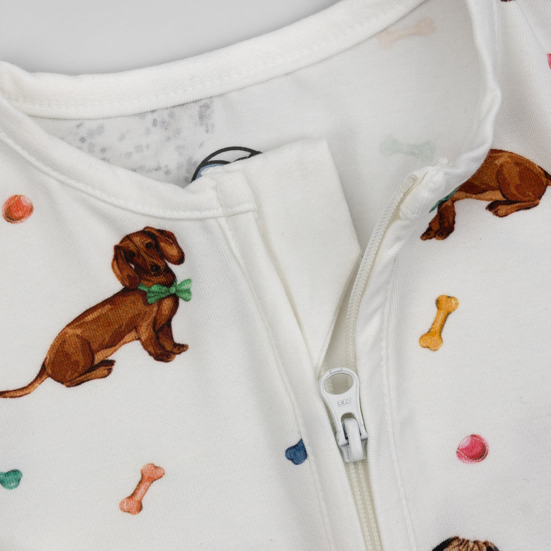 Popular Dogs Zip-Up Sleepsuit