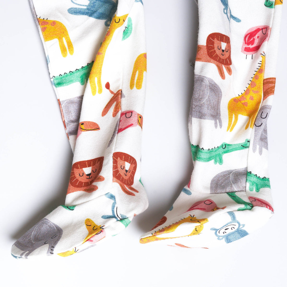 Safari Animals Zip Sleepsuit