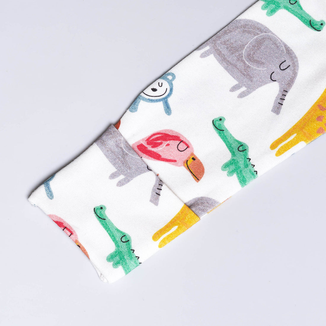Safari Animals Zip Sleepsuit