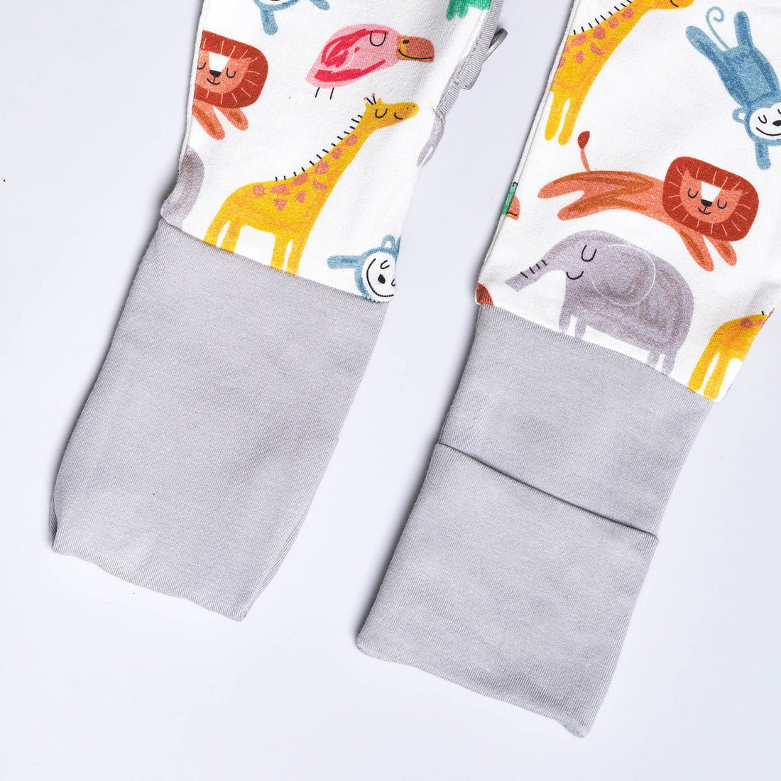 Safari Animals Zip Sleepsuit
